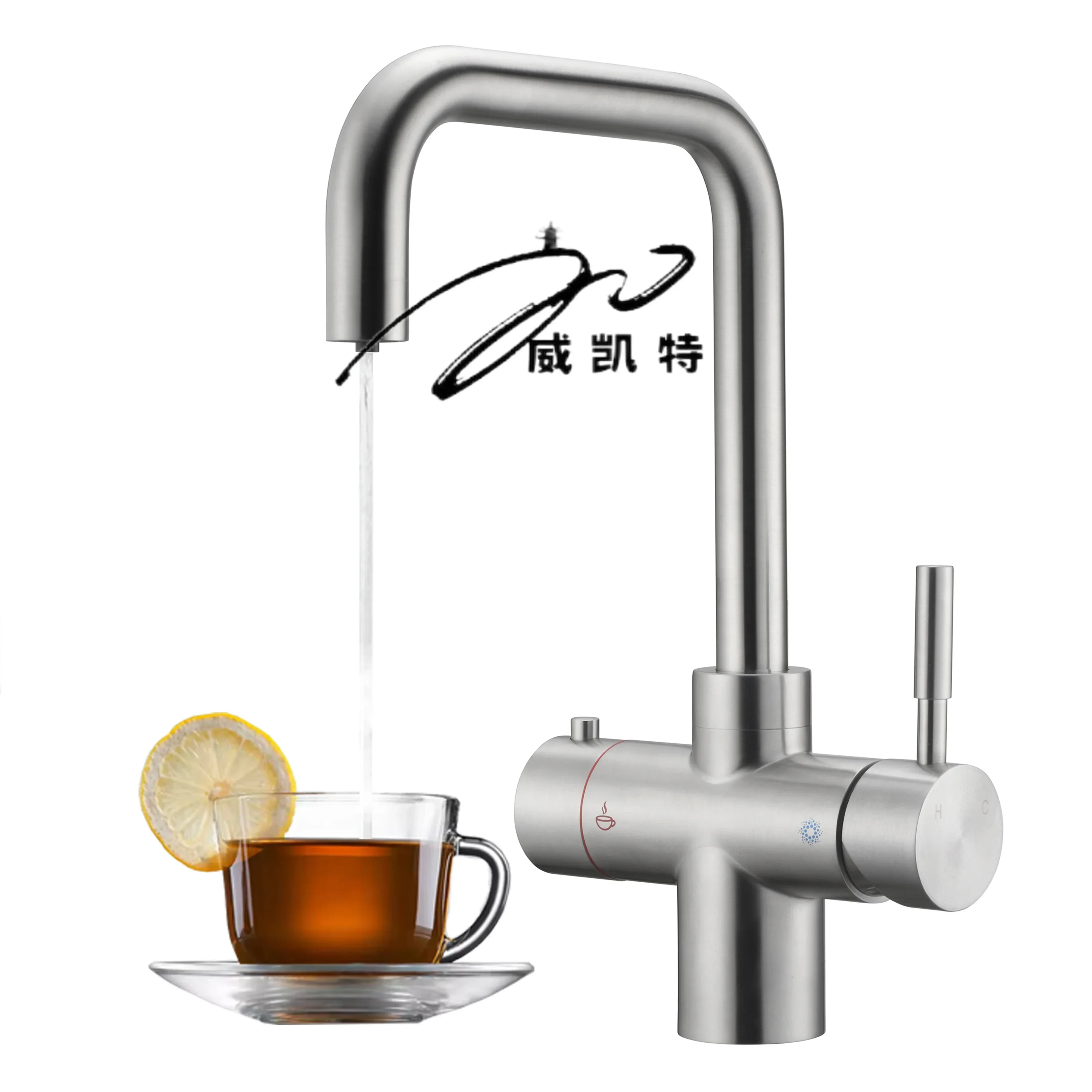 

V7E3A7Q1-5B 6 in 1 Boiling and Chilled Water Tap Sparkling for Kitchen Sink Tools