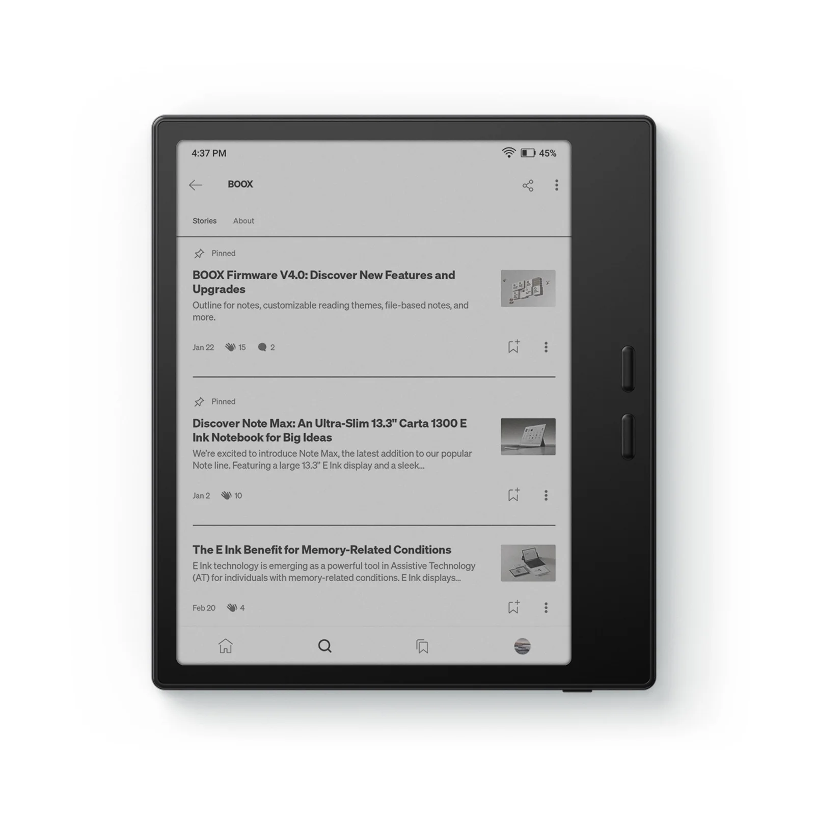 BOOX Tablet Go 7 Bundle ePaper E Ink Tablet 4G 64G ضوء أمامي #2