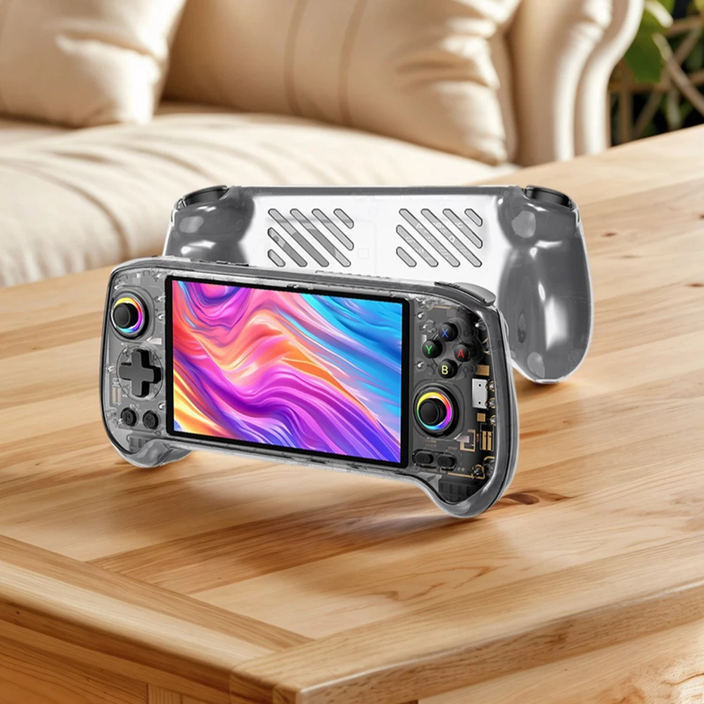 Protective Cover Anti-Scratch Protective Case Shockproof Protective Sleeve for Anbernic RG557 Handheld Game Console