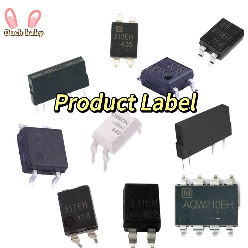 Solid State Relay Integrated Circuit DIP DIP-4 DIP-8 AQY212GSZ G3VM-61D1 AQY214EH AQY210EHAX AQZ202 AQZ102 AQY212EH AQY214SX