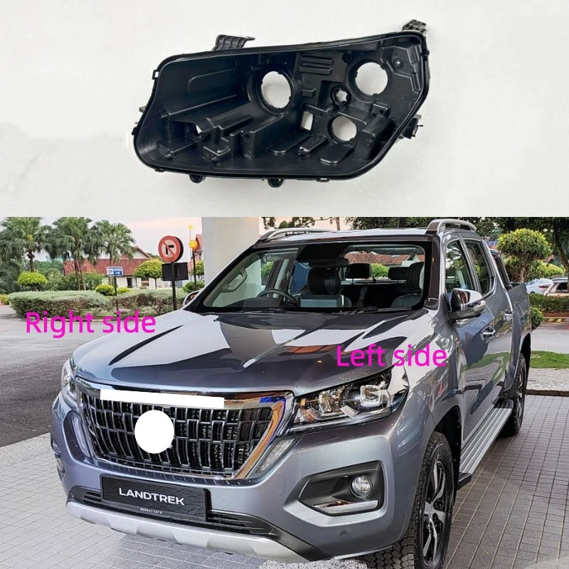 For Peugeot Landtrek 2020 2021 2022 2023 2024 2025 Headlamp Base Headlight Rear Shell Replace Headlight House Black rear shell