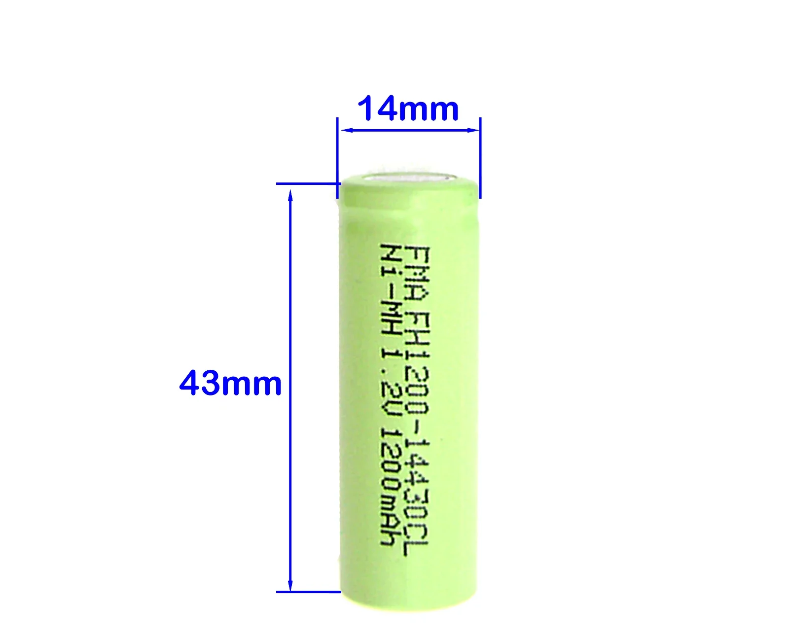 One Ni-MH 4/5AA 1.2V 1200mAh Rechargeable Battery For Electric Toothbrush Professional Care Pro TriZone Type 3754 3756