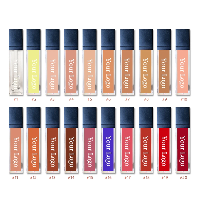 

Wholesale Lipgloss Customize Your Brand Private Label Transparent Lip Gloss Waterproof Makeup Lips Cream Cruelty Free