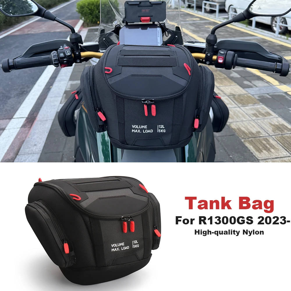 For BMW R1300GS GS1300 R 1300 GS R 1300GS 2023 2024 2025 Motorcycle Accessories Fuel Tank Bag Luggage Storage Bag Black Kit