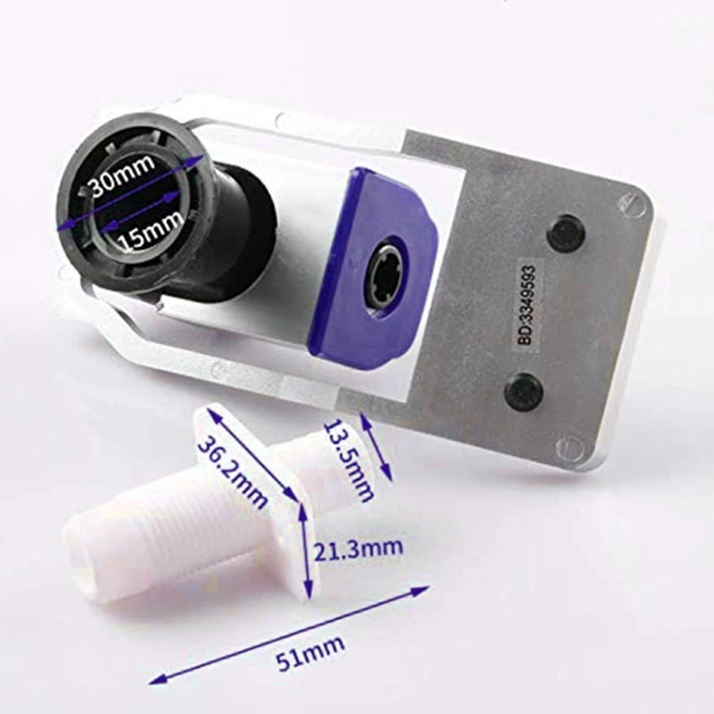 Push tipo dispensador de água de plástico torneira substituição casa essencial beber fontes peças bibcocks acessórios