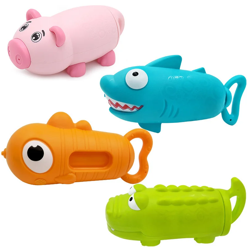 Summer Water Guns Kids Toys Animal Pistol Blaster Outdoor Games Swimming Pool Shark Water Guns Squirter Toys For Children