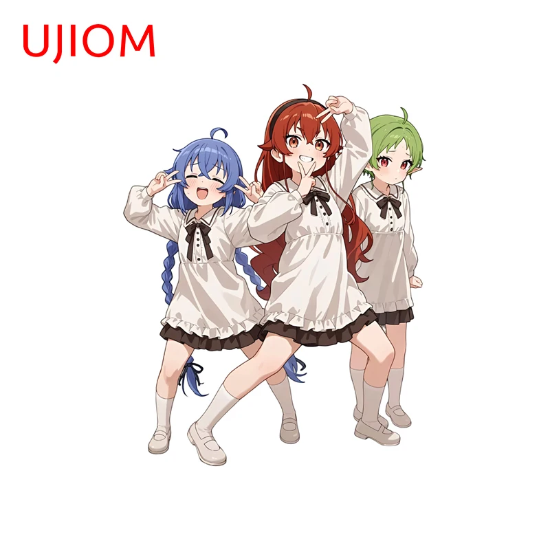 UJIOM Roxy Cute Anime Character Wall Sticker Premium Amusing Design Scratch Proof PVC Decal Suitable For DIY Decoration Chambre