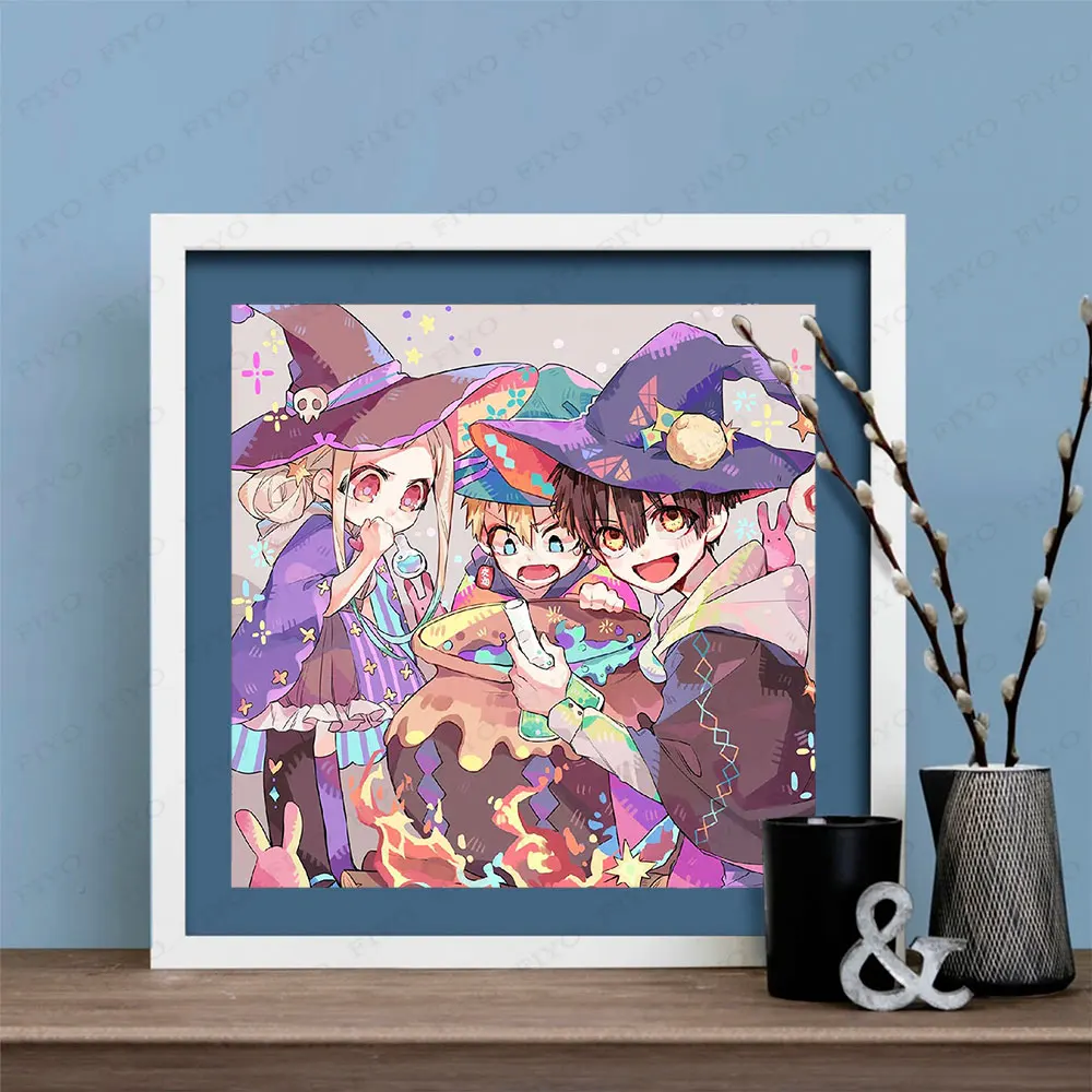 Diamond Painting Anime Toilet-Bound Hanako Kun Picture of Rhinestones Full Diamond Art Mosaic Embroidery diamant Home Decor