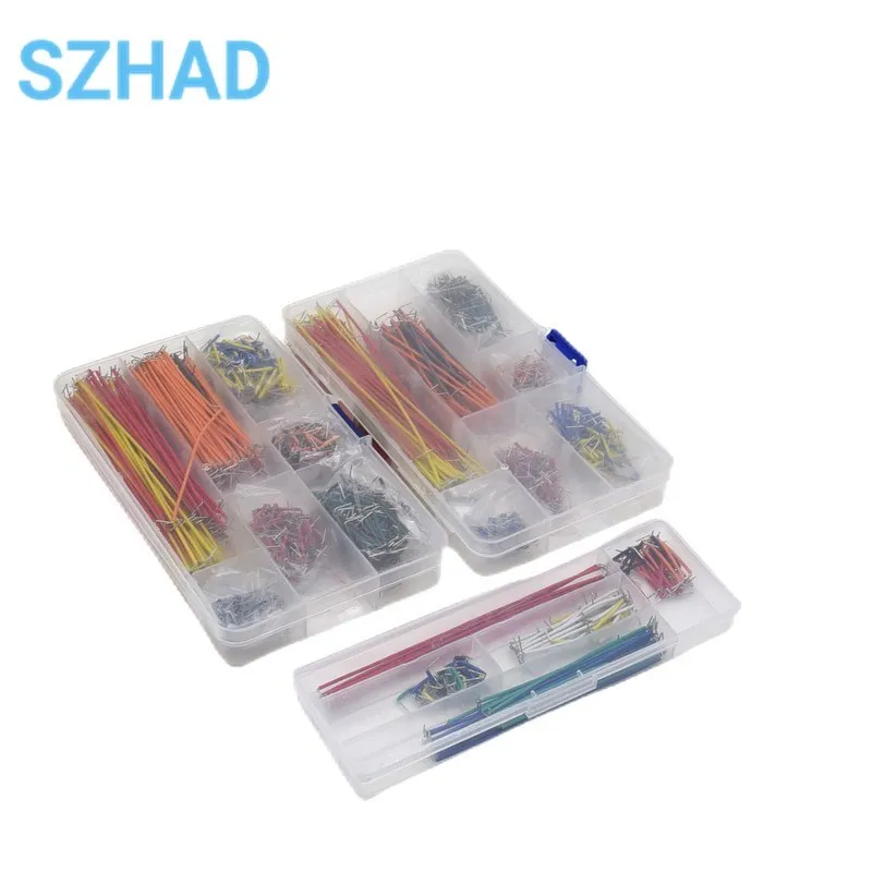 65/140/560/840Pcs/Box Solderless Breadboard Jumper Wires U Shape Breadboard Jumper Cable Wire Kit for DIY Arduino Breadboard