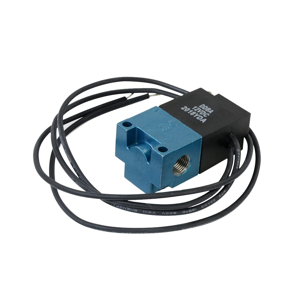 FREE SHIPPING - 3 Port Electronic Boost Control Solenoid Valve 35A-ACA-DDBA-1BA With Brass Silencer JR-ECU05