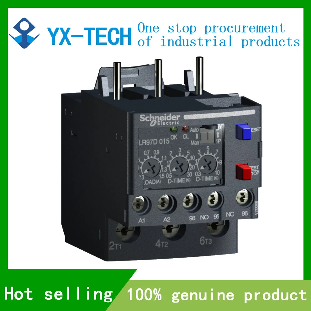 

In stock Schneide LR97D015M7 LR97D25M7 LR97D38M7 electronic overload relay for motor 200-240VAC