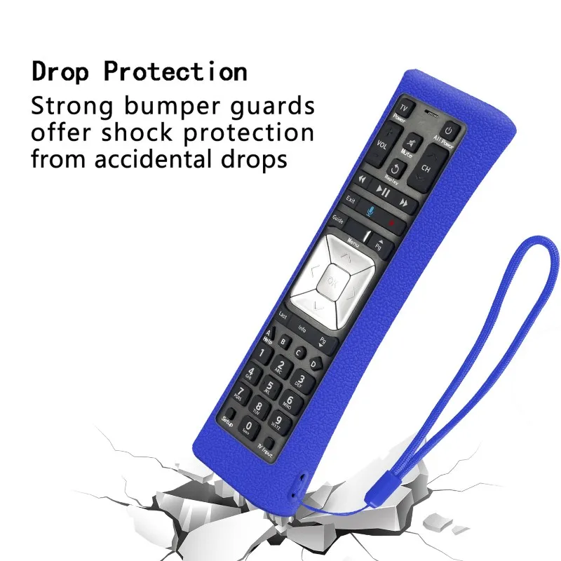 【PUBLICITY】Protective Case For Xfinity Comcast XR11 Voice Remote-Non-Slip Silicone Cover-Shockproof Design Control