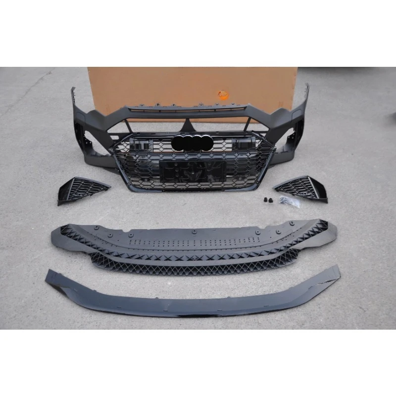 Auto Modify Car Body Kits Front Bumper Assy Bumpers for AUDI A6L Allroad S6  Retrofit Upgrade To Facelift RS6 A6C8 19-21