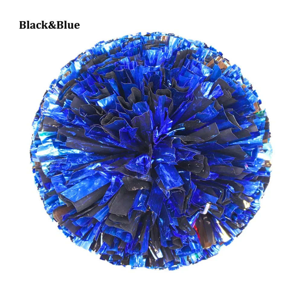 

28cm Game Pom Poms PET Multicolors Cheering Ball Come On Props Dance Party Concert Decorator Cheap Practical Cheerleading