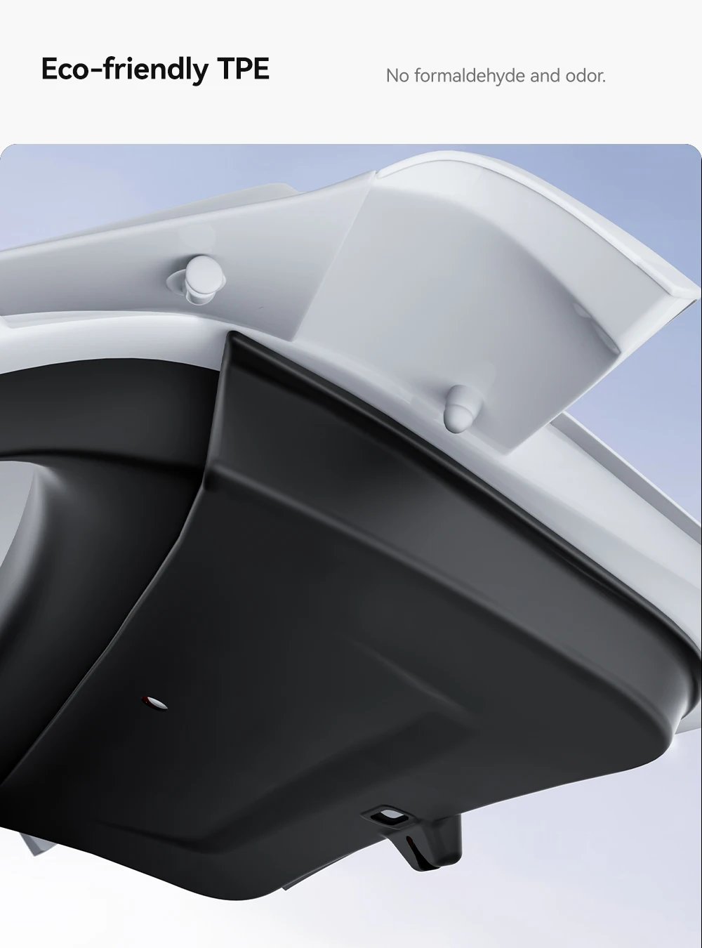 YZ für Tesla Model Y Juniper 2026 Kofferraum-Schutzmatte TPE Anti-Schmutz Wasserdichte Rückwand-Schutzauflage – Detail 7