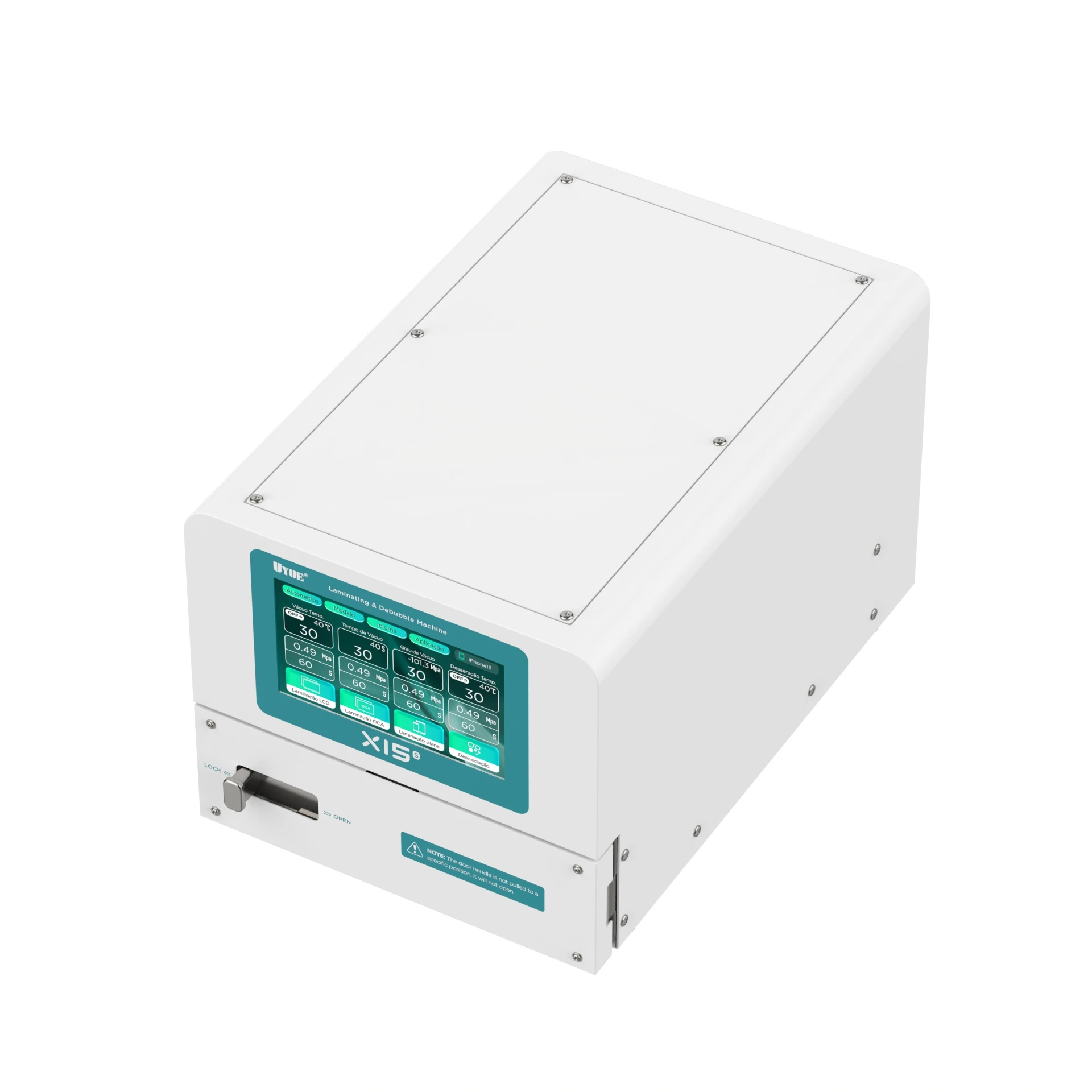 15 Inch Industrial Grade Vacuum Laminator X15S 1000W OCA Bonding Machine for Curved Flat Screen Repair 110V 220V