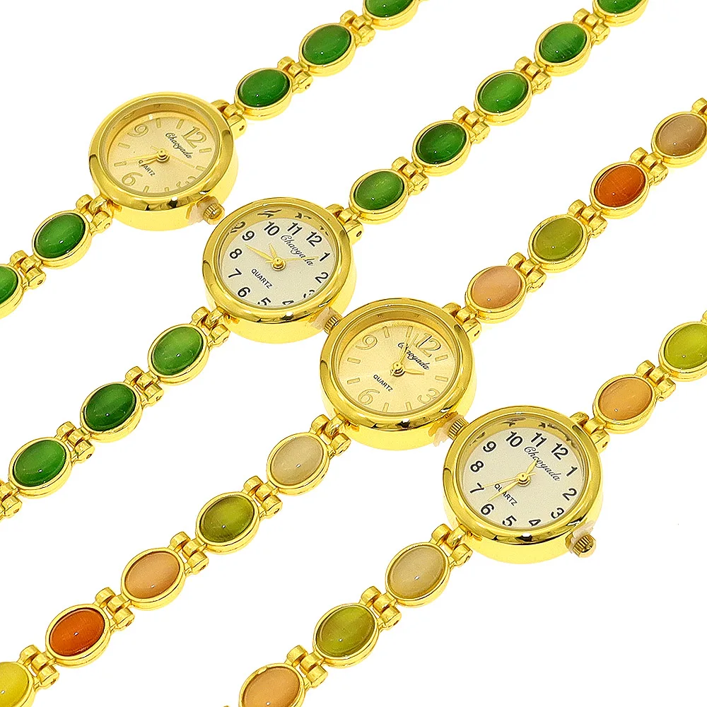 High Quality New Fashion Luxury Women Ladies Wristwatch Elegant Bracelet for Women's Bracelet Women Hand Clock Gifts Colorful