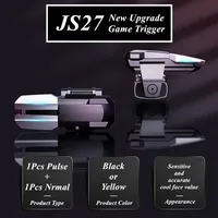 JS27 Mobile Phone Gaming Accessories PUBG Game Controller Gamepad Joystick L1 R1 Free Fire Shooting Key Aim Alloy Button Trigger