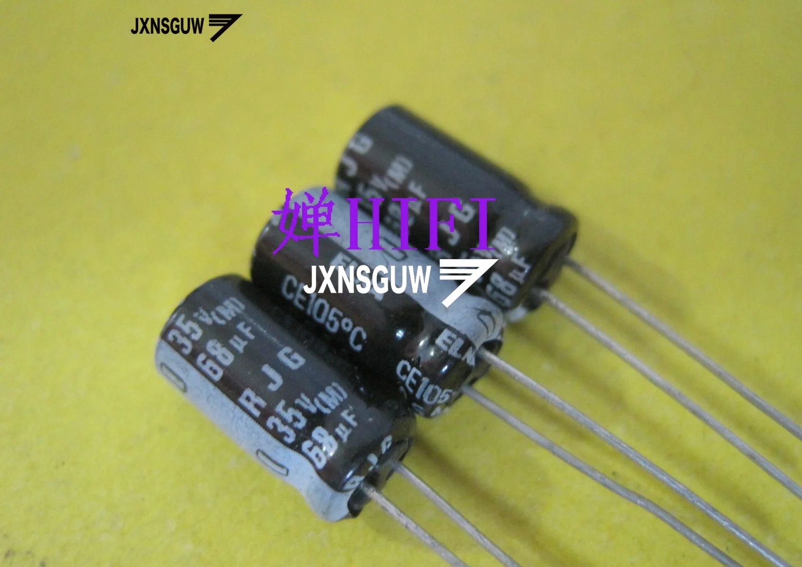 

20PCS ELNA RJG 35V68UF 6.3X11MM Brown robe Aluminum electrolytic capacitors 68uF/35V 105 degrees 68UF 35V