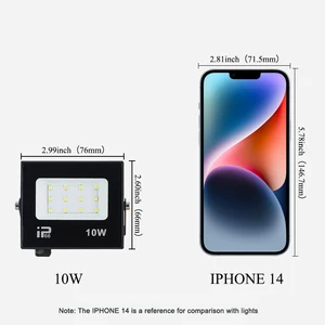 LED LID LIGHT LIGHTLIGHT LIÊN QUAN ĐIỀU KHOẢN ngoài trời 6500K IP66 Tường tường Garage Garage Street 8 Máy chiếu bán hàng chính LED 50W - №8