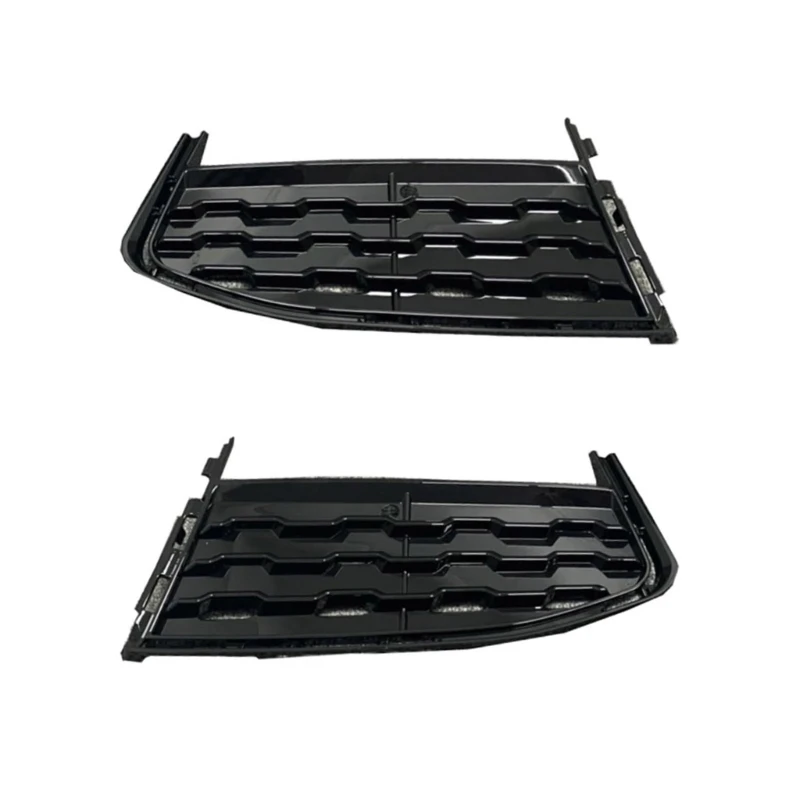 Car Front Bumper Fog Lamp Grille Housing Cover For G12 2015-2020 51118092157 51118092158, Professional Look Black Finish