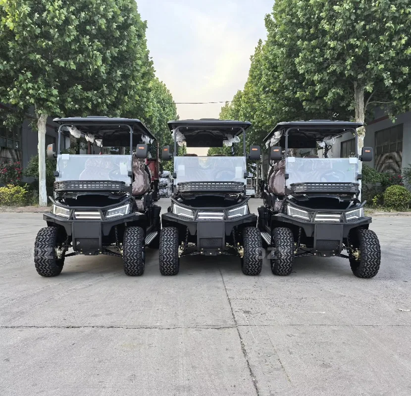 2025 Electric Golf Cart New Design Competitive Price Compatible with 3-4 Seat Options 48V Battery 30-50km/h Speed Wild Club Cars