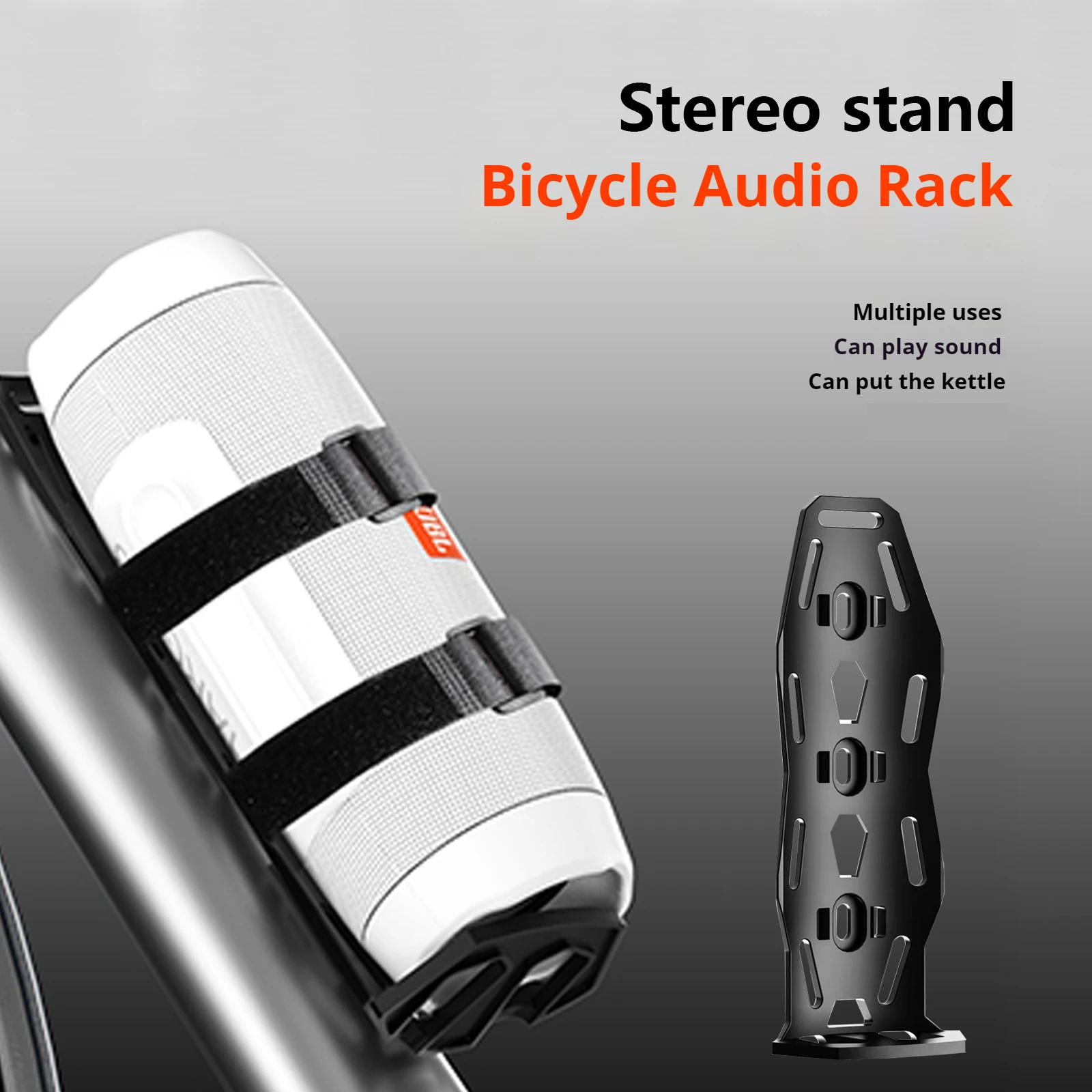 ENLEE Bike Bag Holder Durable Easy To Install Universal Fixing Bracket Holder For Frame Front Fork Top Tube Bicycle Accessories