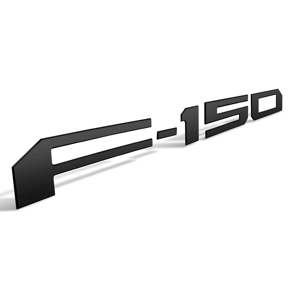 F-150 Emblem Badge Sticker Black Tailage Rear Sticker for Ford F-150 GT Car Styling Ford Trunk Stiicker Ford Accessories