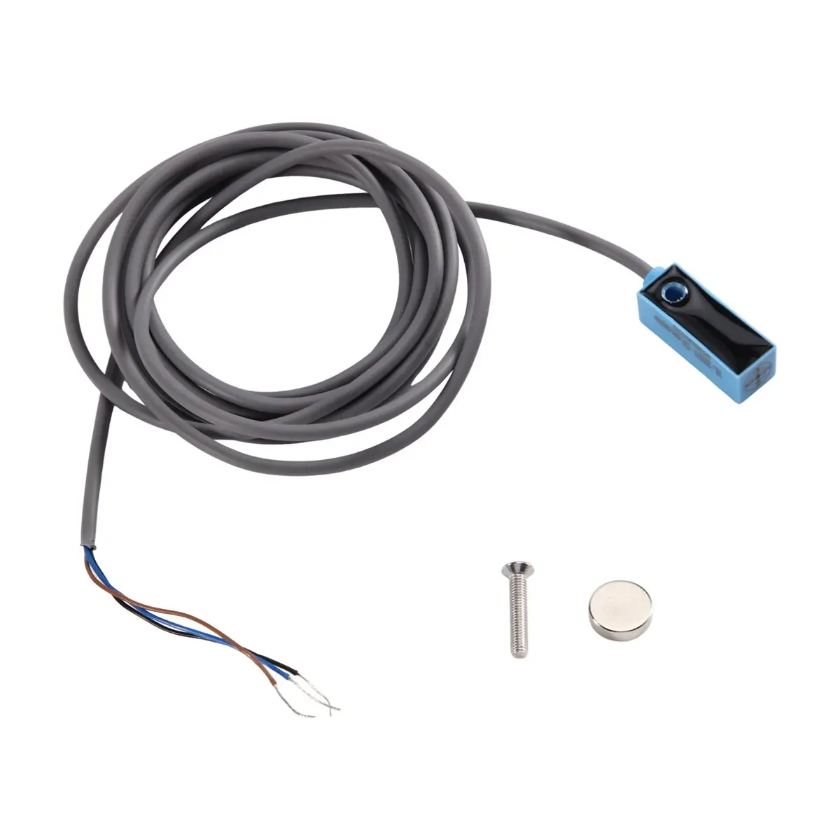 20mm Micro Hall Effect Sensor IP68 Proximity Magnetic Switch NPN PNP 3-Wire NO/NC DC 12V 24V NO (Normally Open)