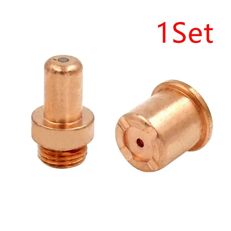 

Cebora CP70 CB70 Plasma Cutter 1Set Electrodes Nozzle Tips Robust and Reliable Replacement for Daily Industrial Cutting