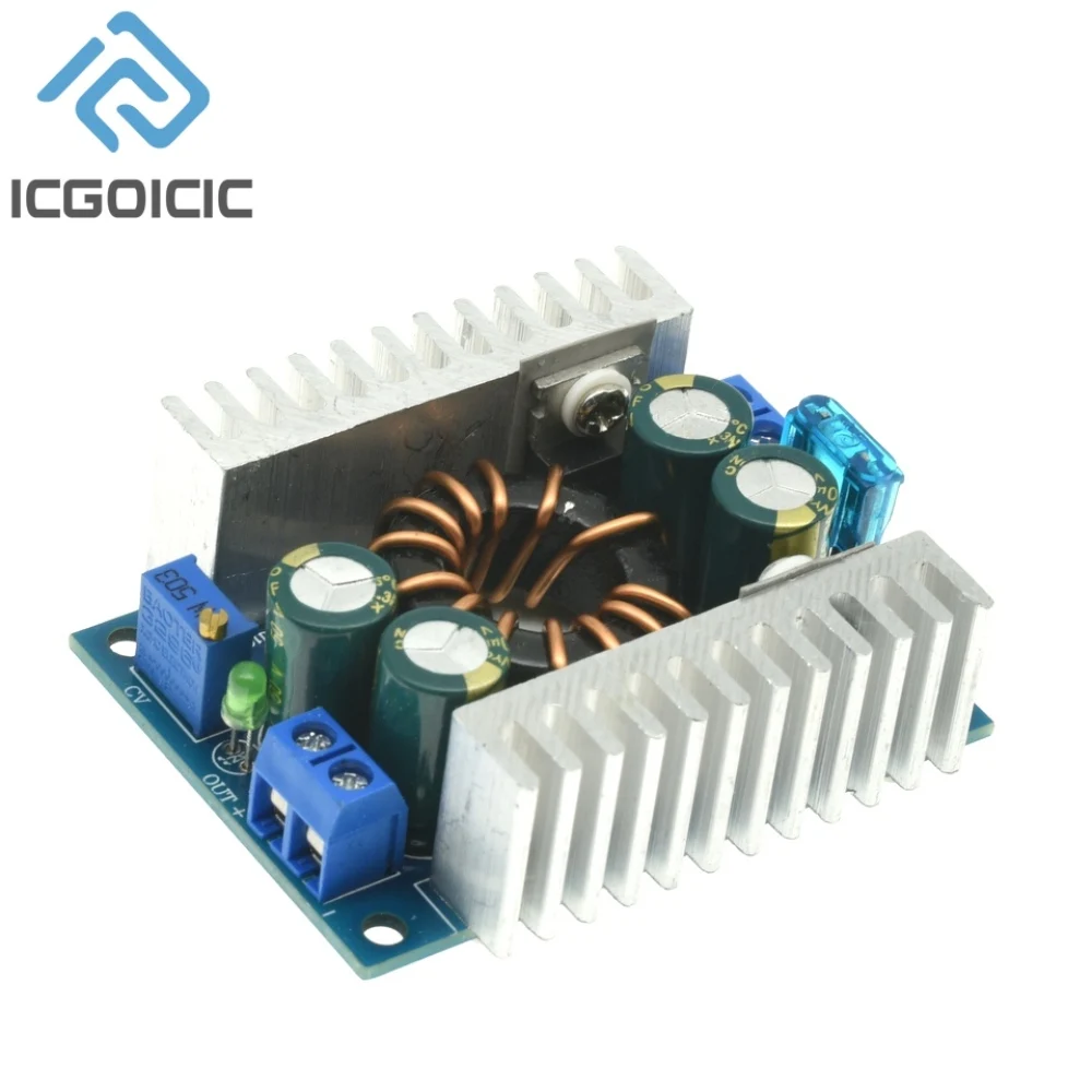 محول دفعة DC-DC بحد أقصى 150 وات، 8-32 فولت إلى 9-46 فولت قابل للتعديل - وحدة تصعيد عالية الطاقة للمصابيح والمحرك وإمدادات الطاقة #6