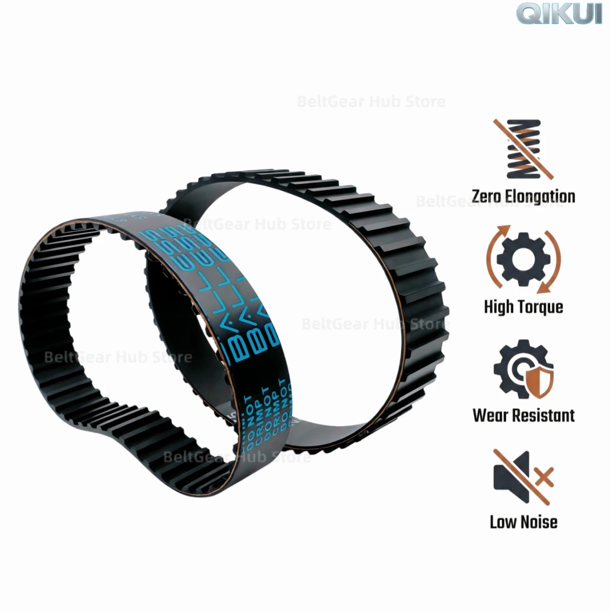 T5 Type Closed Loop Rubber Timing Belt Perimeter 940 950 960 970 980 990 1010 1200mm Width 6-20mm CNC Drive Transmission Belt