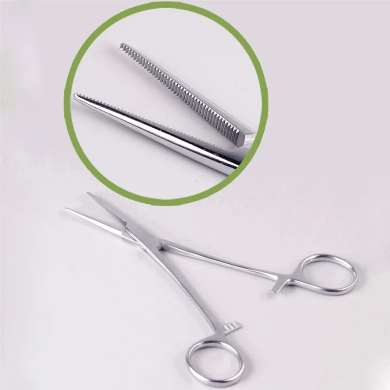 

12.5-24cm Hemostatic forceps Straight tip Stainless steel medical pliers Surgical forceps Laboratory cutting pliers