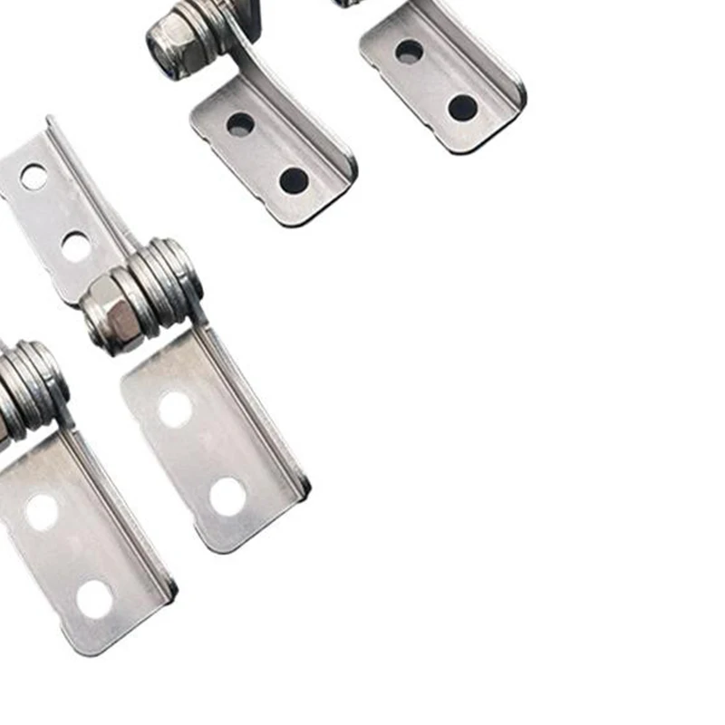 1Pc Adjustable 304 Stainless Steel Hinge Stop - Damping Shaft, Positioning Hinge for Frameless Cabinets, Arbitrary Angle Lock