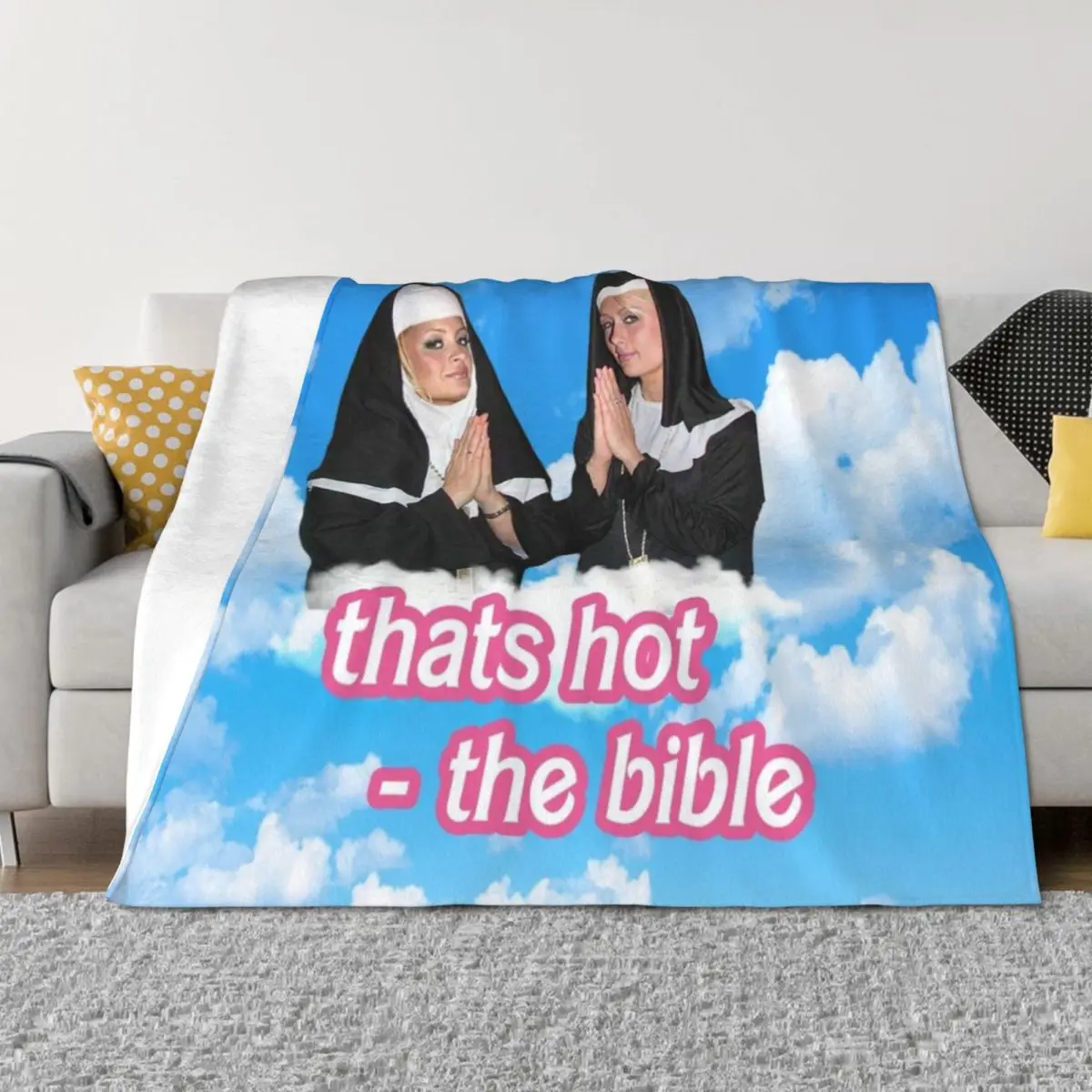 

That's Hot- The Bible Throw Blanket Bed linens Thin Custom Blankets