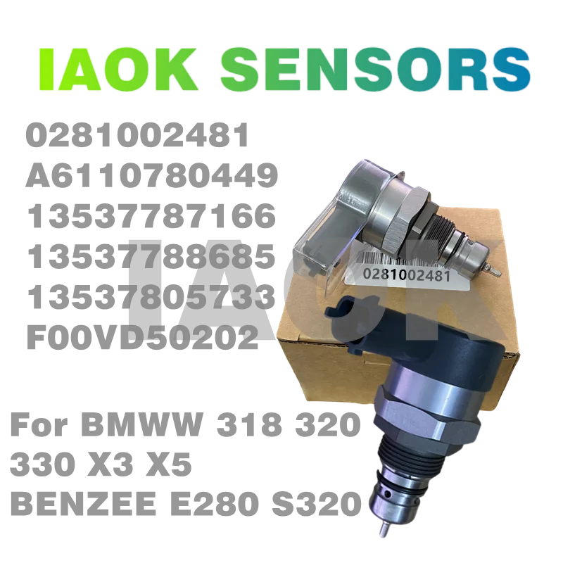 

0281002481 Электромагнитный клапан DRV Common Rail A6110780449 для BMWW 1 3 5 7 серии X3 X5 E87 E90 M-ercedes-B-enz W169 W211