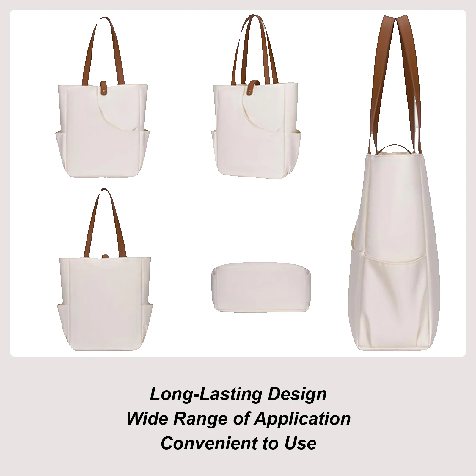 Pickleball Paddle Bag Oxford Large Capacity Handbag Tote Bags For Women For Grocery Shopping Gym Beach Holiday Birthday