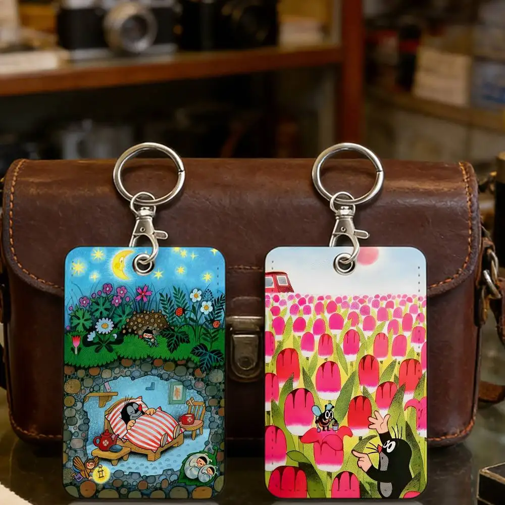 Cute Storys Little M-Mole Community Access Card Holder Elevator Card Sensor Drop Card Protector Keychain