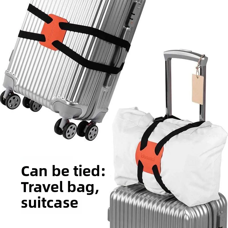 Travel Luggage Strap Elastic Bag Packing Belt for Carry-On Suitcase Handbag Tie Baggage Tie for Business Trips And Vacations