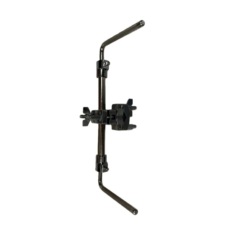   Versatiles Drum Cymbal Mount U Shaped Balanced Structure Durability Stainless Steel Multiple Position Adjustment