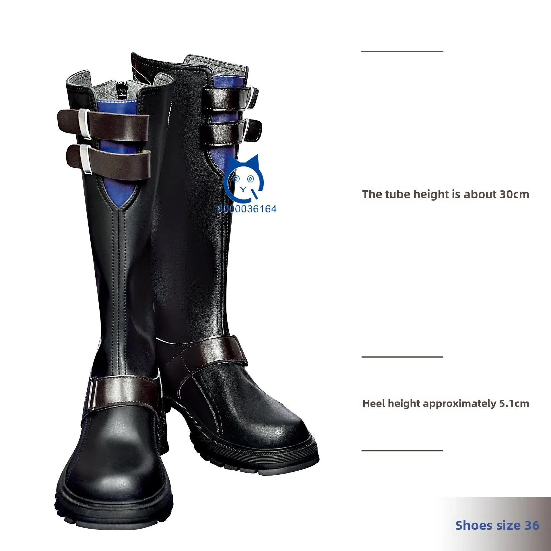 In Stock Jiaoqiu New Arrival Cosplay Costume Honkai Star Rail Shoes Anime Game Boots Comic Prop Shoes for Con Christmas Party