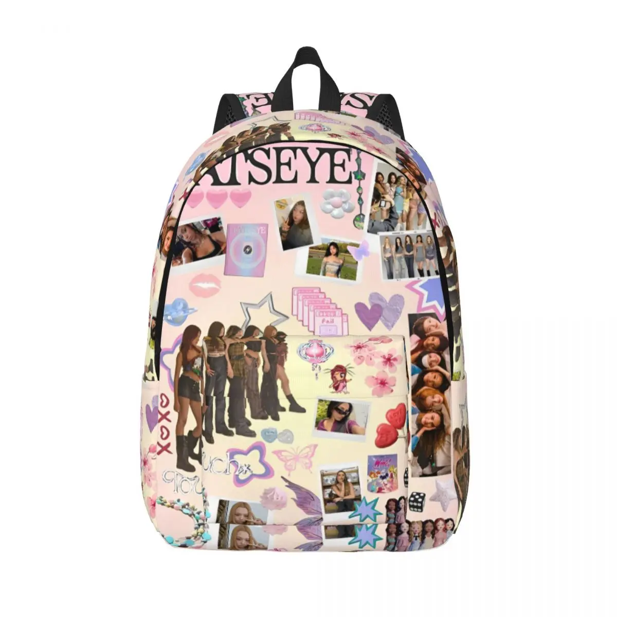 

Katseye Kpop Idol рюкзак для мальчиков и девочек, детский школьный рюкзак, холщовый рюкзак в корейском стиле, дорожная сумка для начальной школы, спортивная сумка