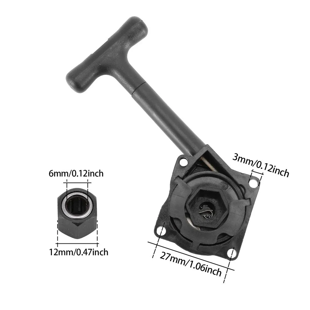 Pull Starter Recoil Start Kit For 1/10 R025 R020 HSP .18 RC Nitro Vertex VX Engine For R/C Cars Accessories