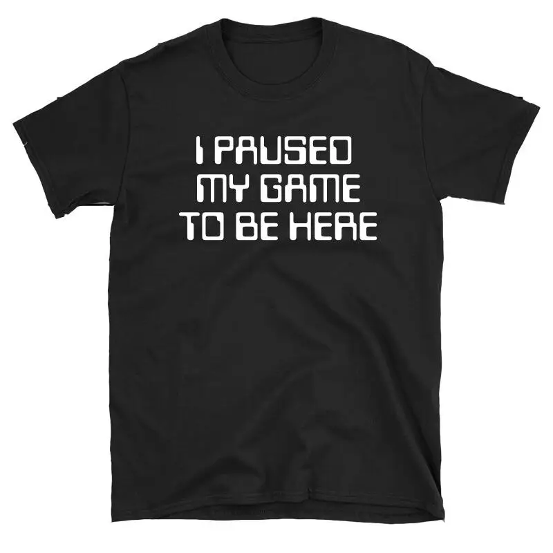 I Paused My Game To…