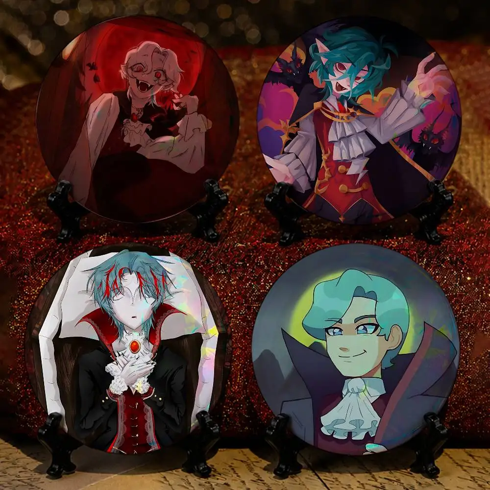 S-Scott Smajor Vampires Smp 32/44/58mm Handmade Pins Round Brooch Badge Backpacks Clothes Jewelry Gifts