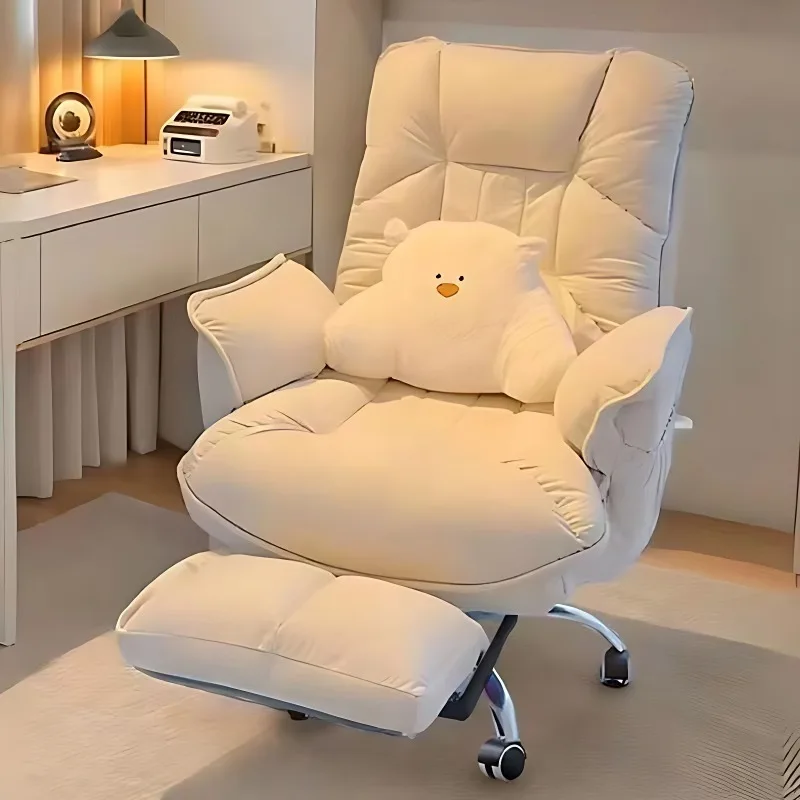 Lazy Computer Sofa Chair Home Comfortable Sedentary Backrest Office Seat Can Sit and Lie Down Bedroom Study Desk Chair