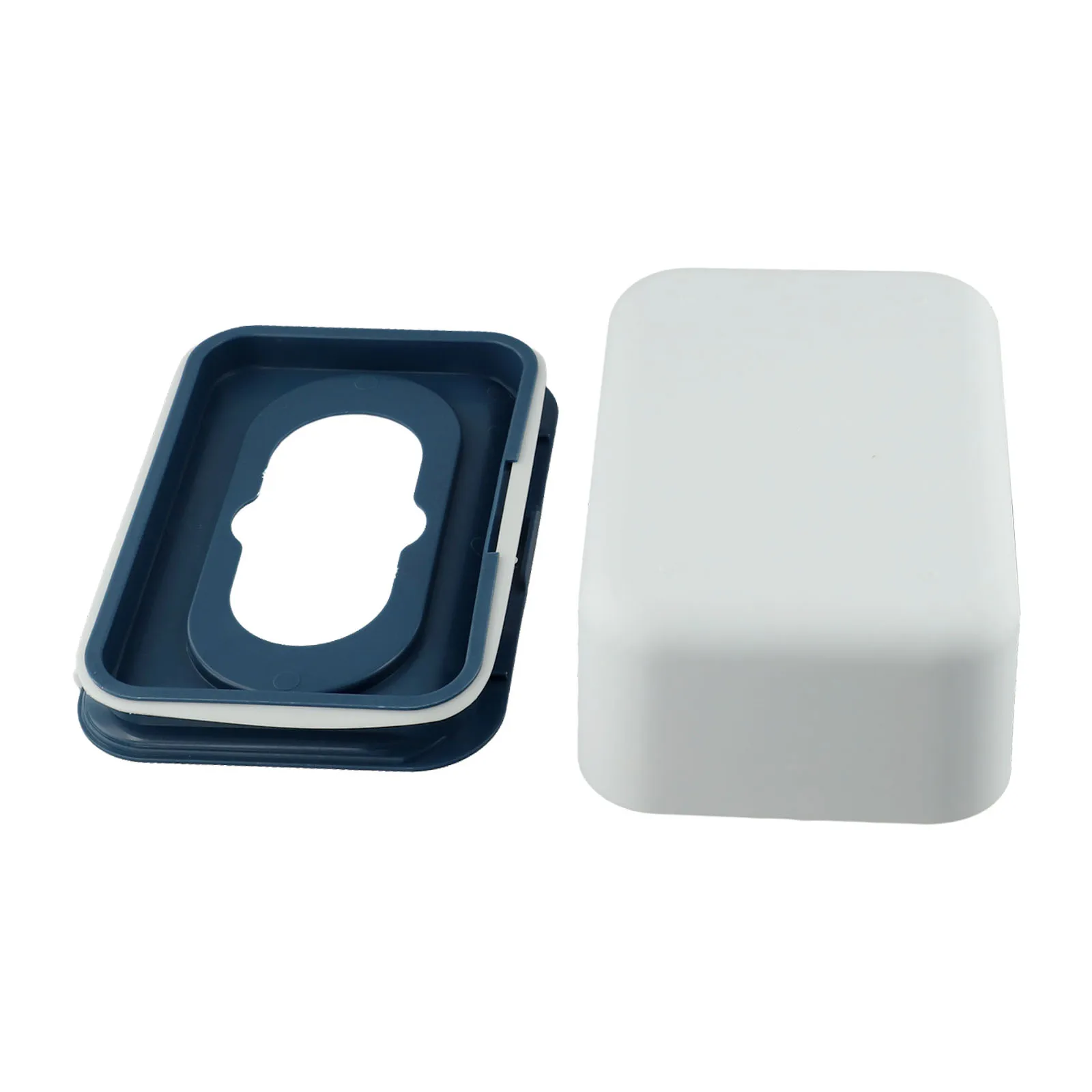 Moist Wipes Container Baby Wipes Holder For Bathrooms Plastic Construction Easy Maintenance Compact Wipes Holder