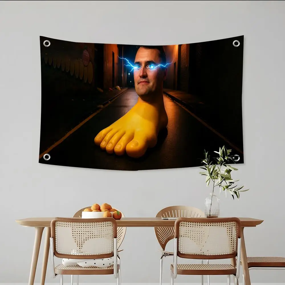 C-charlie Singer K-Kirk Flags Custom Camping Outdoor Garden Room Decor Backdrops Wall Art Family Gifts