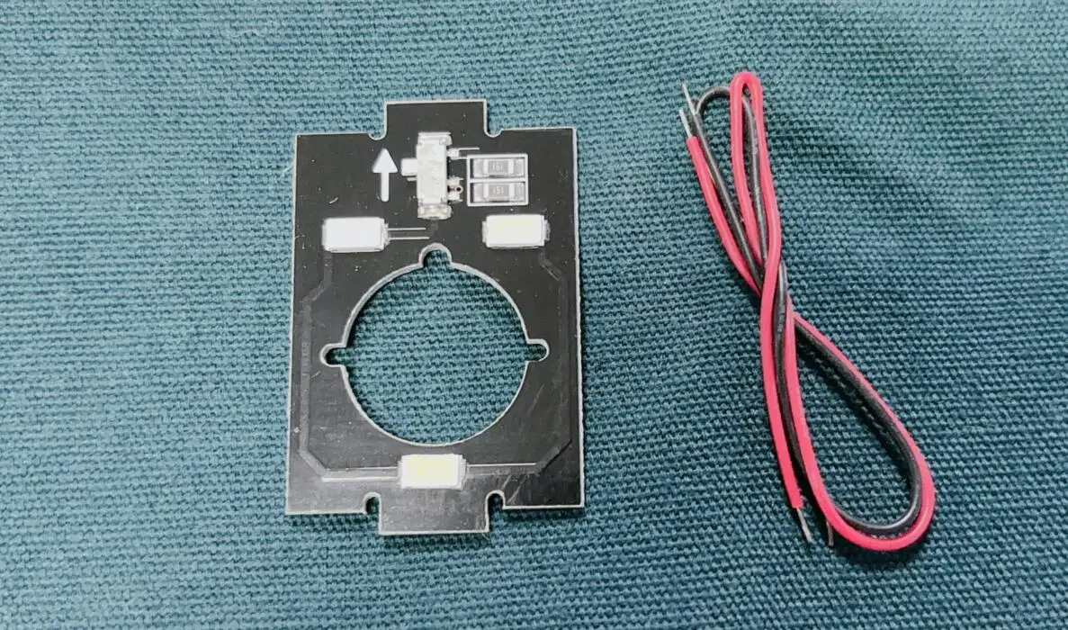 

​​FPV Camera Mount 16mm Inner Diameter with LED Fill Light Module PCB Board for FPV Drones​