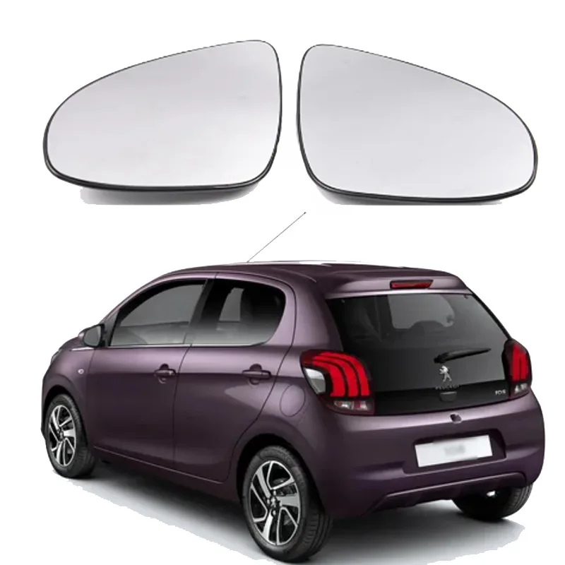

Подходит для 14-20 Citroen C1 Логотип Peugeot 108 линзы заднего вида с подогревом